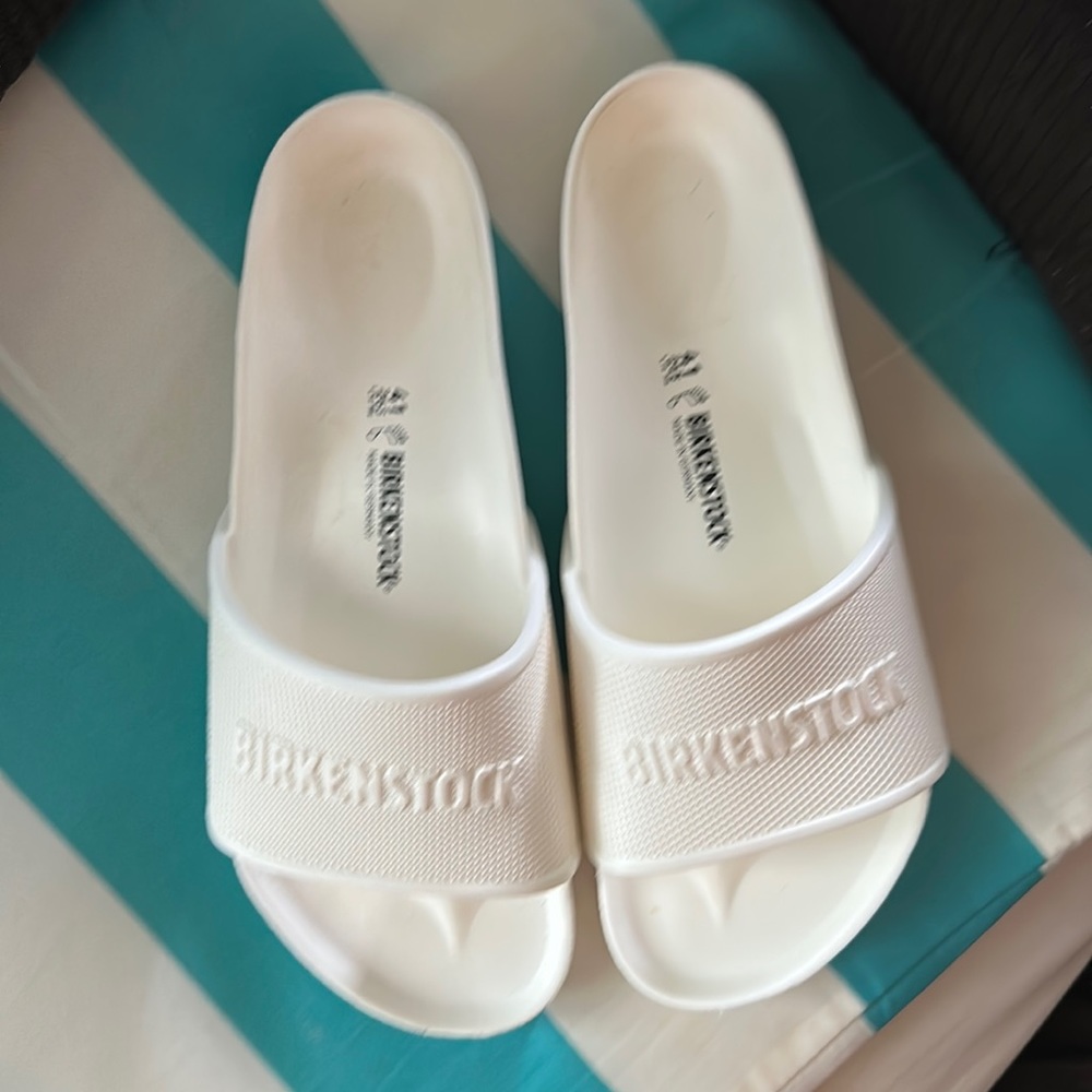 Birkenstock Barbados Black Slides Sz 10